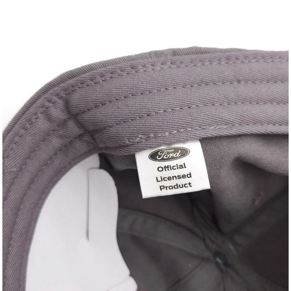 Ford Bronco Strapback Dad Hat Ball Cap Official Licensed Gray Embroidered‎